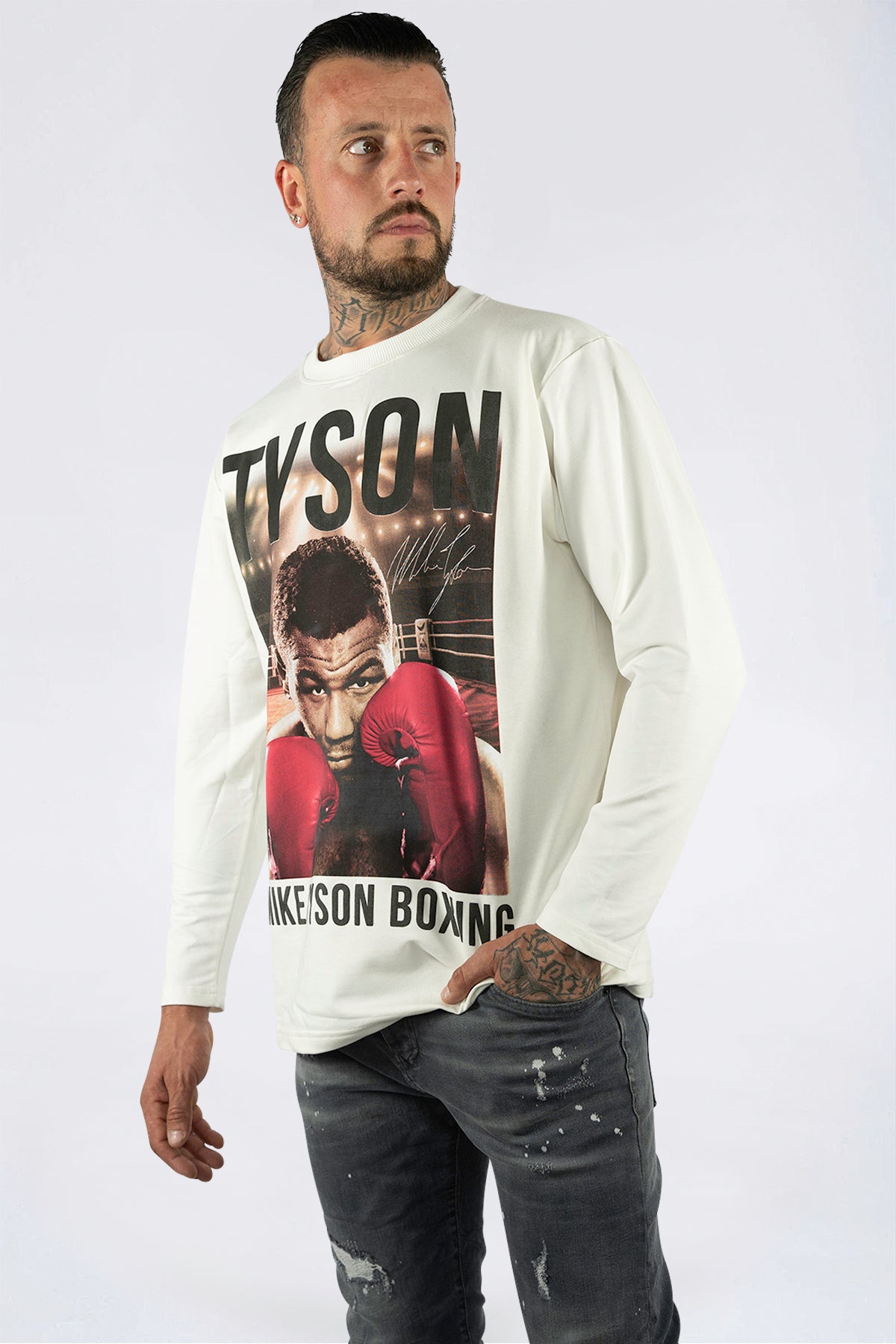 THE MIKE TYSON LONG SLEEVE T SHIRT