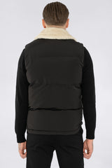 THE AVELINO FUR COLLAR BODYWARMER