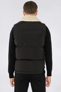 THE AVELINO FUR COLLAR BODYWARMER