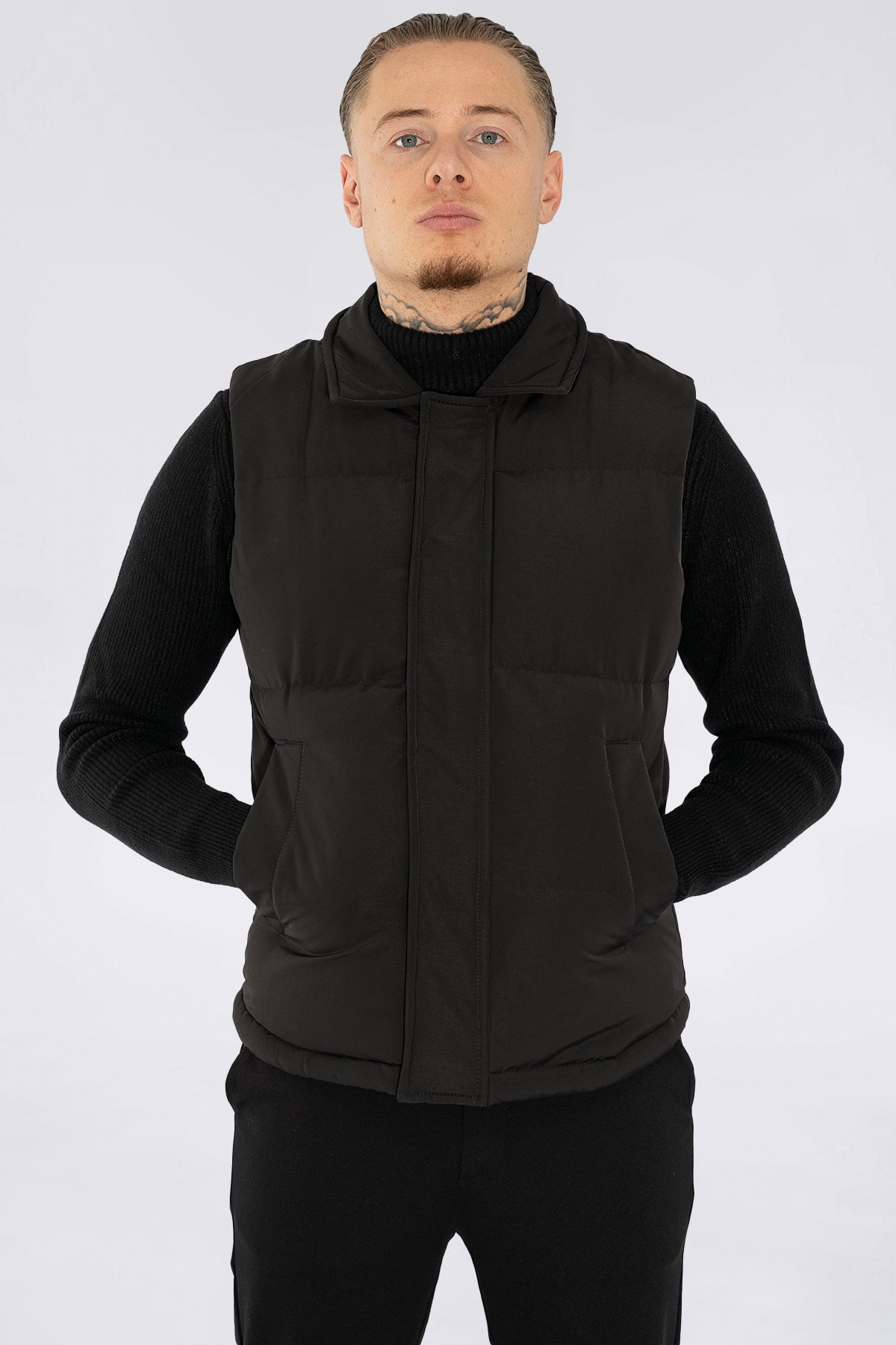 THE AVELINO FUR COLLAR BODYWARMER