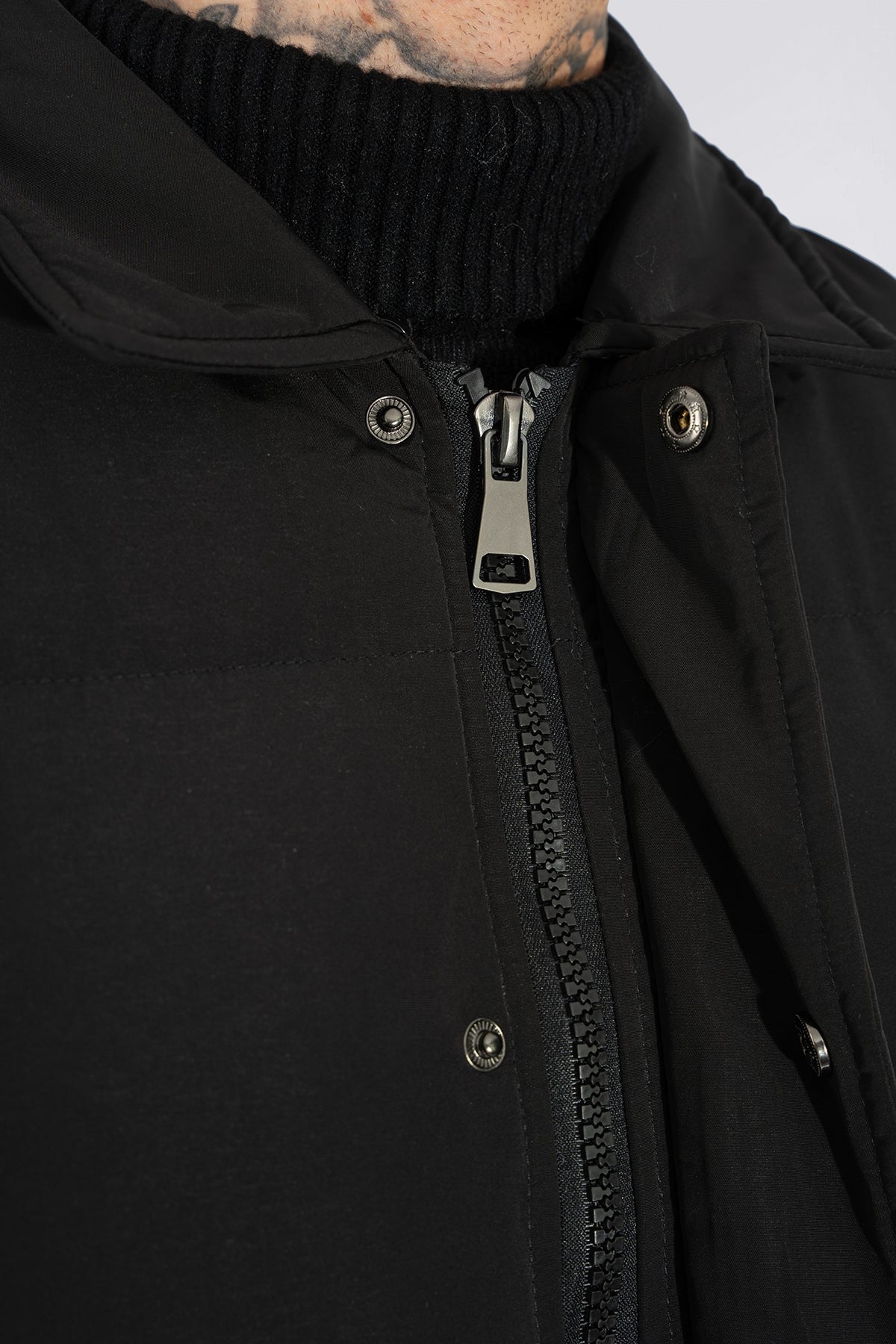 THE AVELINO FUR COLLAR BODYWARMER