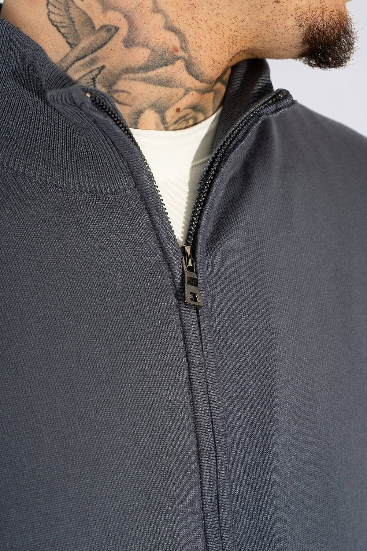 THE BELFORT FULL ZIP SWEATER
