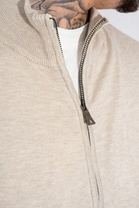 THE BELFORT FULL ZIP SWEATER