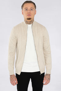 THE BELFORT FULL ZIP SWEATER