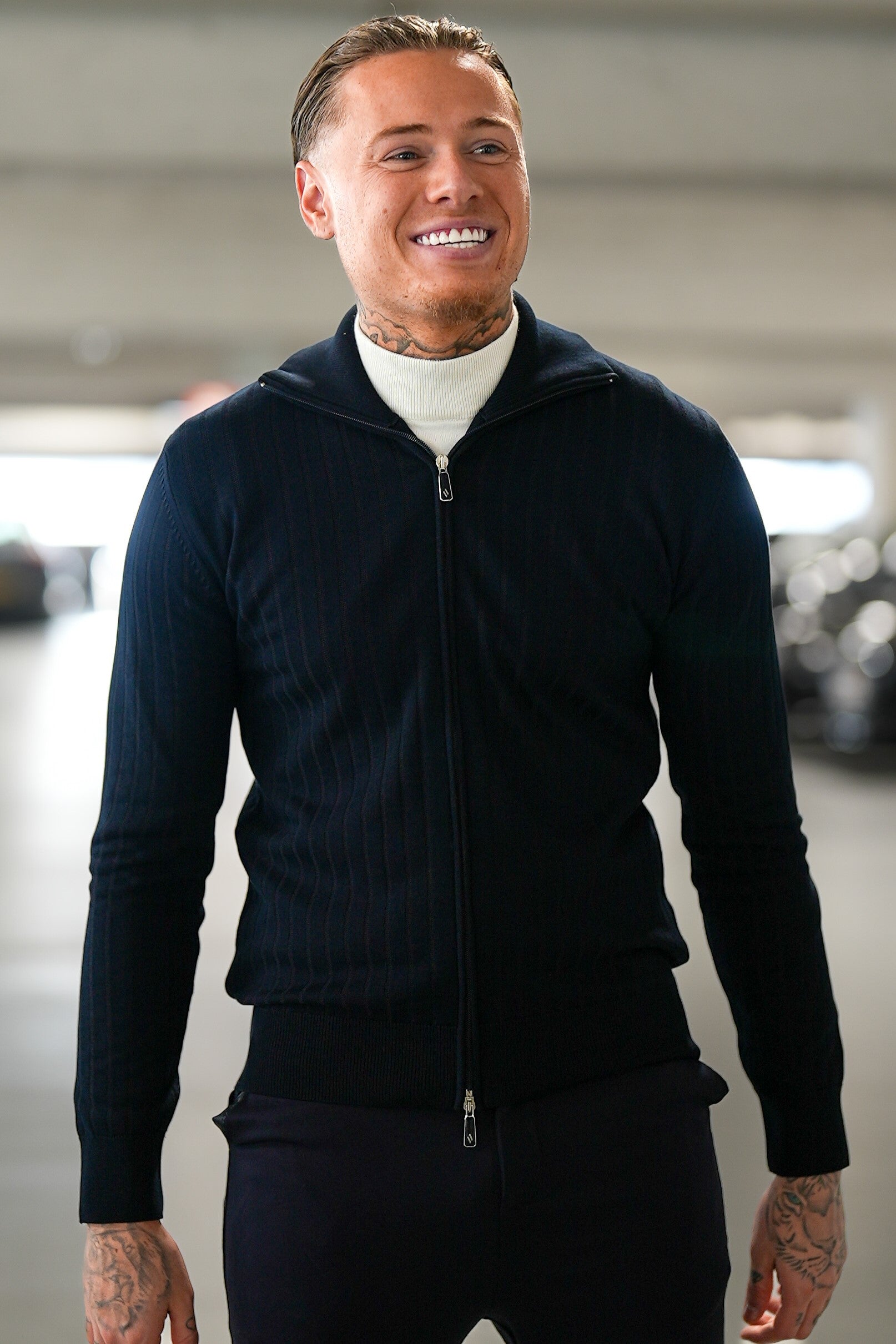 THE VENICE FULL ZIP SWEATER