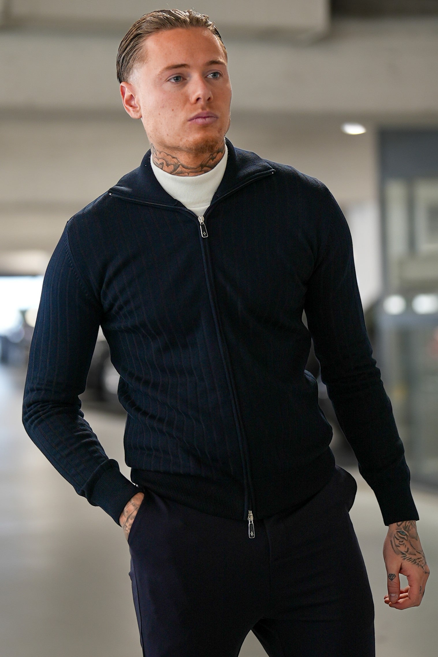 THE VENICE FULL ZIP SWEATER