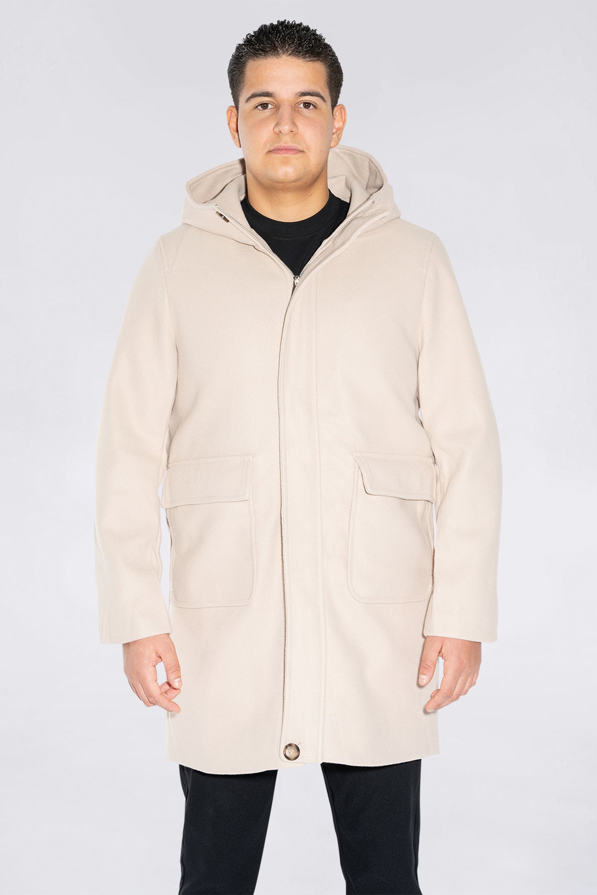 THE CHELSEA HOODED OVERCOAT