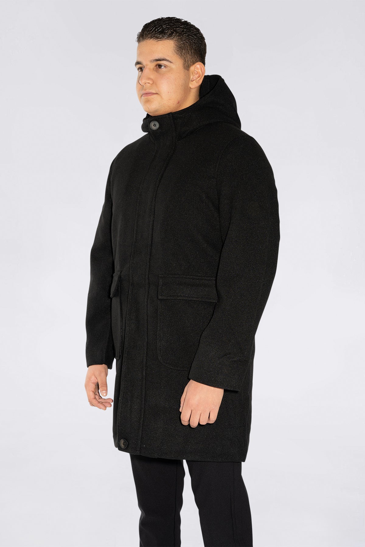 THE CHELSEA HOODED OVERCOAT
