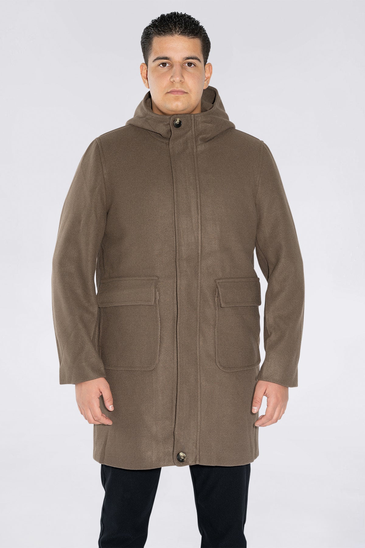 THE CHELSEA HOODED OVERCOAT