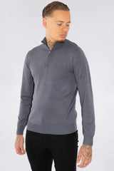 THE BARON ZIPPED TURTLENECK