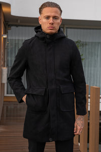 THE CHELSEA HOODED OVERCOAT