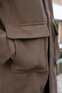 THE CHELSEA HOODED OVERCOAT