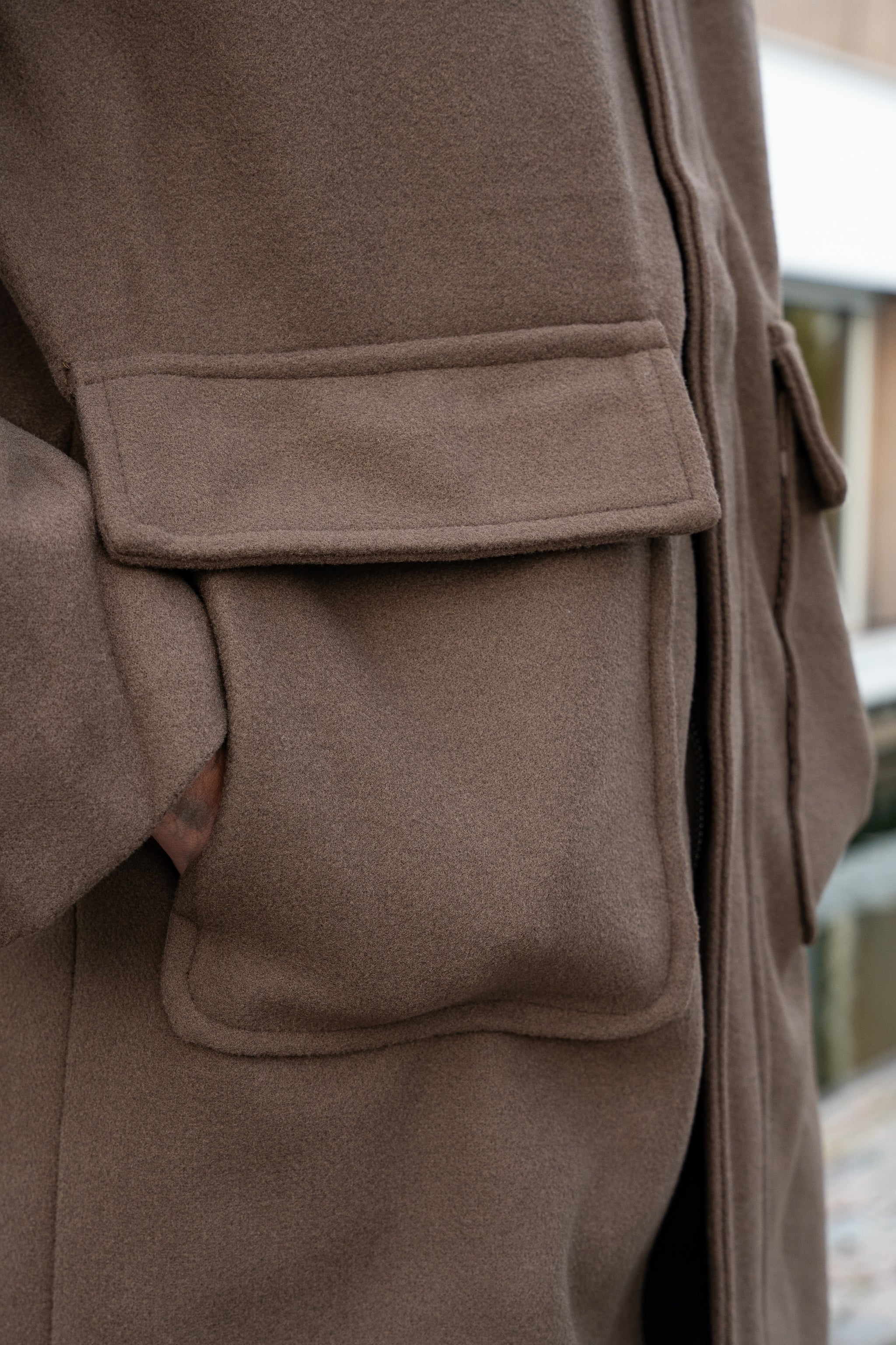 THE CHELSEA HOODED OVERCOAT