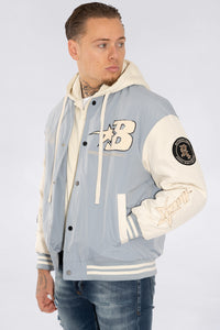 THE RELLFAST HOODED BASEBALL JACKET