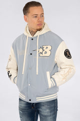 THE RELLFAST HOODED BASEBALL JACKET