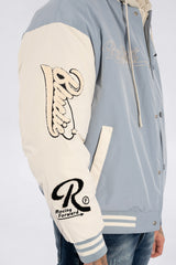 THE RELLFAST HOODED BASEBALL JACKET