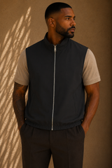 THE LINNEN DUBBELZIJDIG GILET