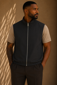 THE LINNEN DUBBELZIJDIG GILET