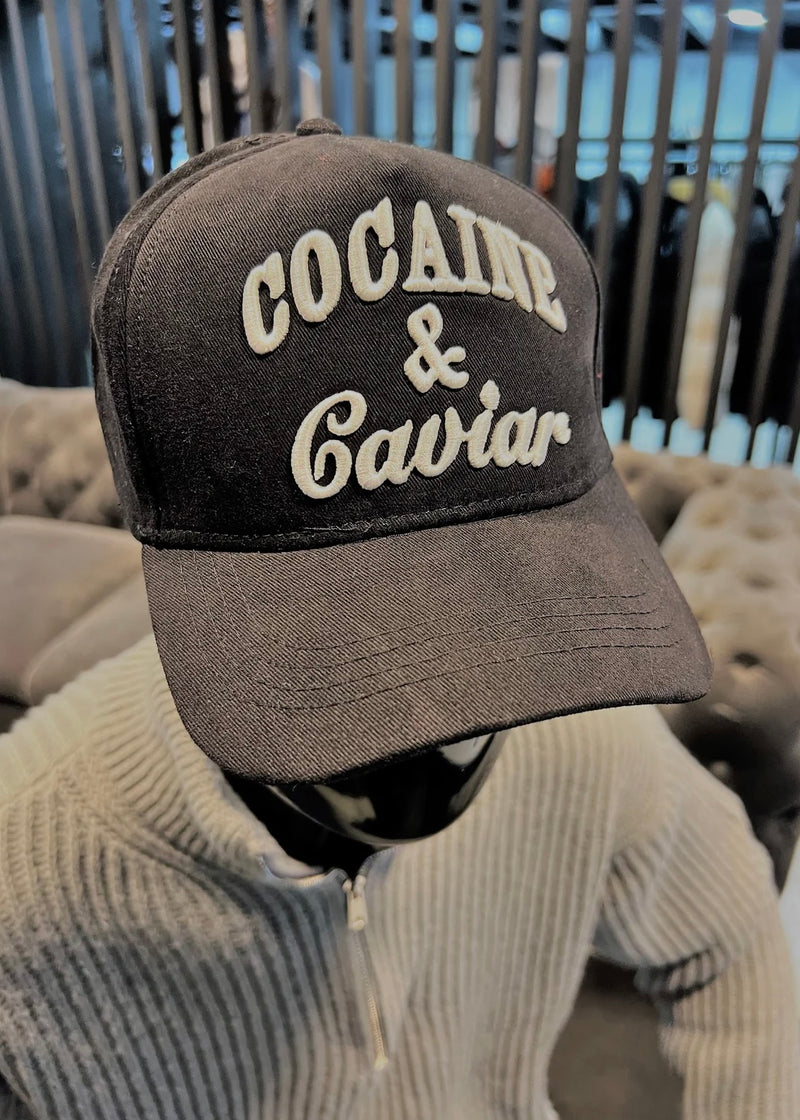 Cocaine & Caviar Verstelbare Baseball Cap - Pet voor Heren