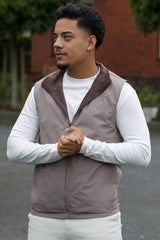 THE REVERSIBLE PADDED GILET