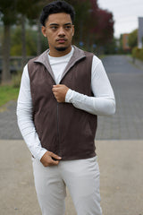 THE REVERSIBLE PADDED GILET