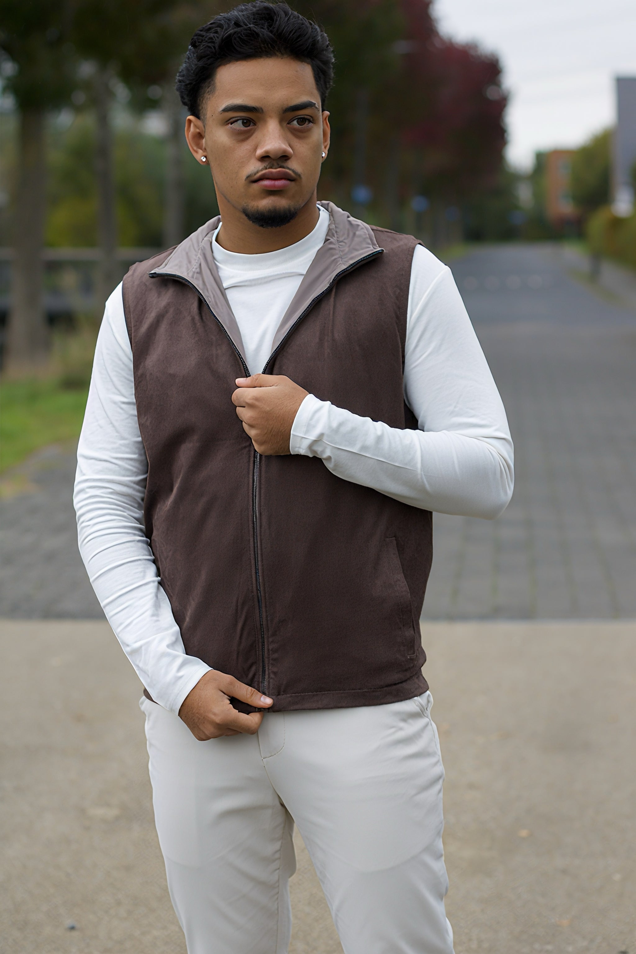 THE REVERSIBLE PADDED GILET