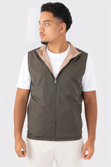 THE REVERSIBLE PADDED GILET