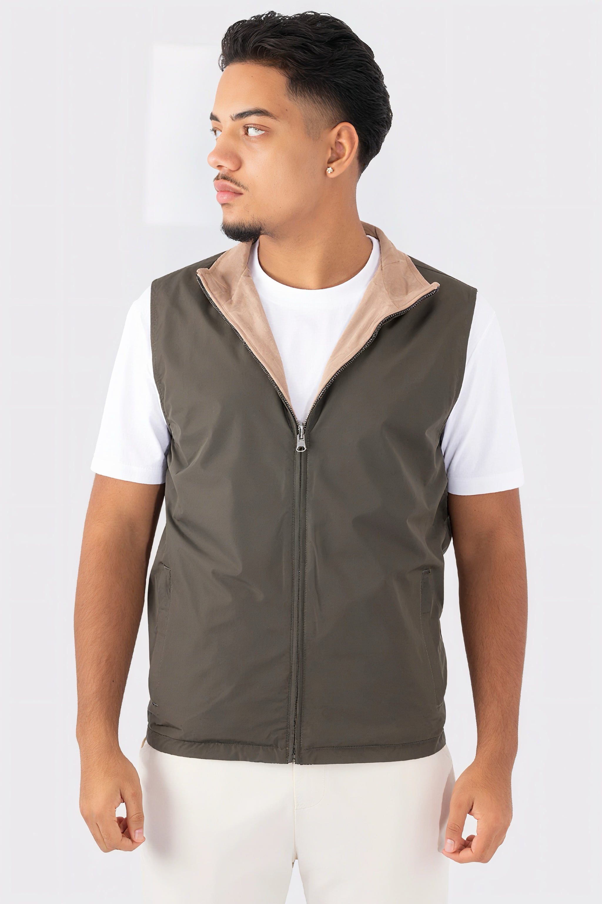 THE REVERSIBLE PADDED GILET