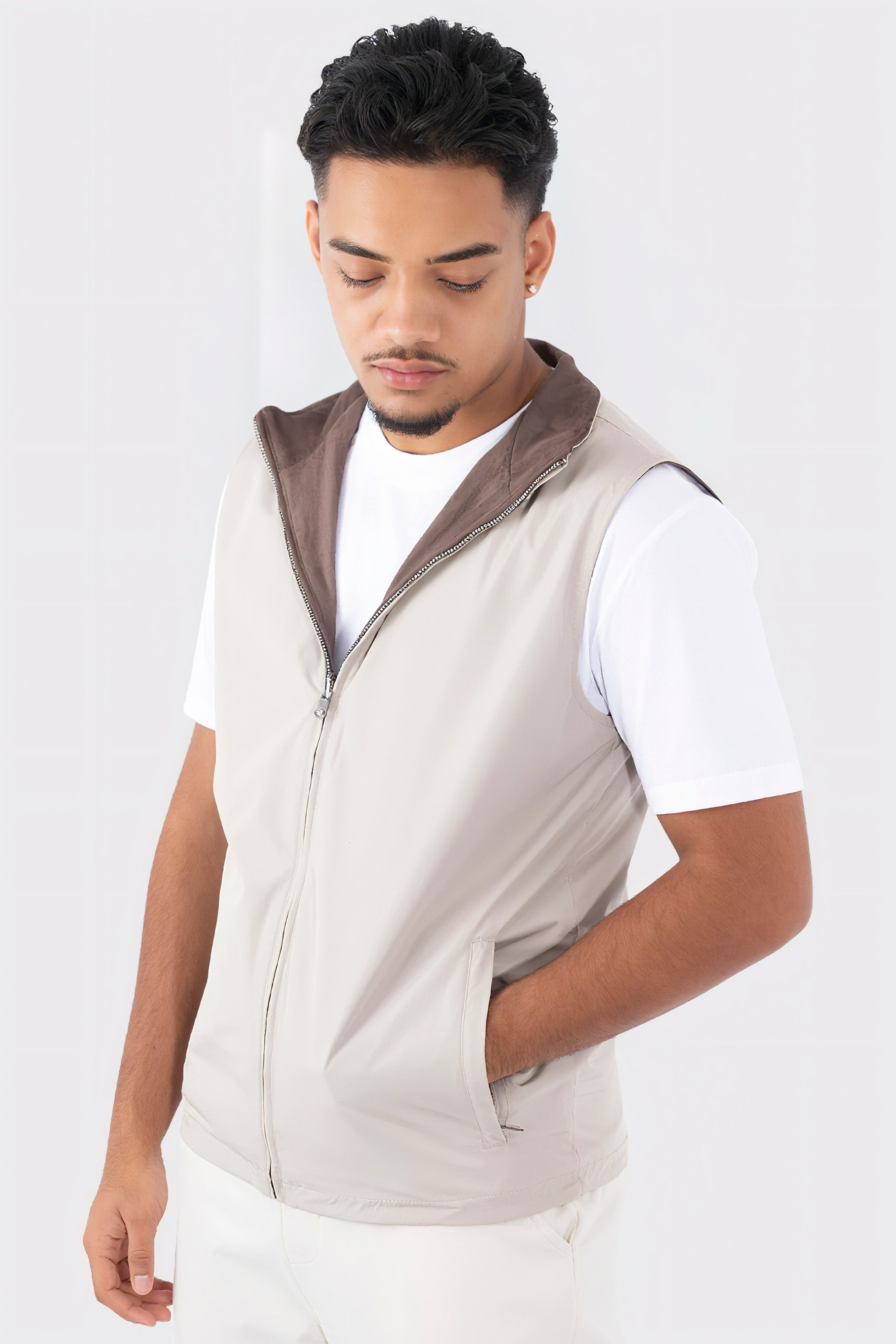 THE REVERSIBLE PADDED GILET
