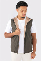 THE REVERSIBLE PADDED GILET