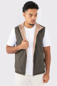 THE REVERSIBLE PADDED GILET