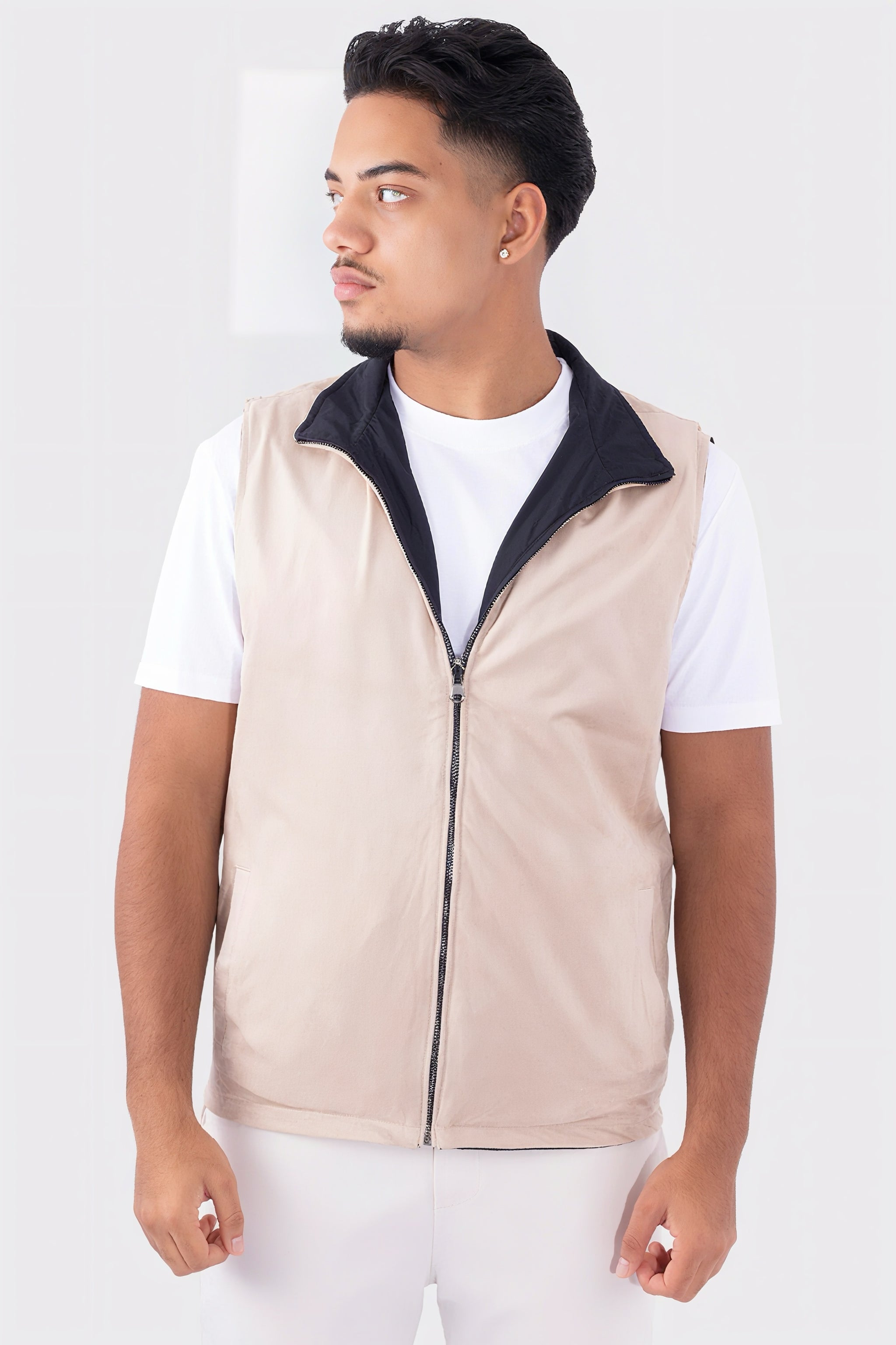 THE REVERSIBLE PADDED GILET