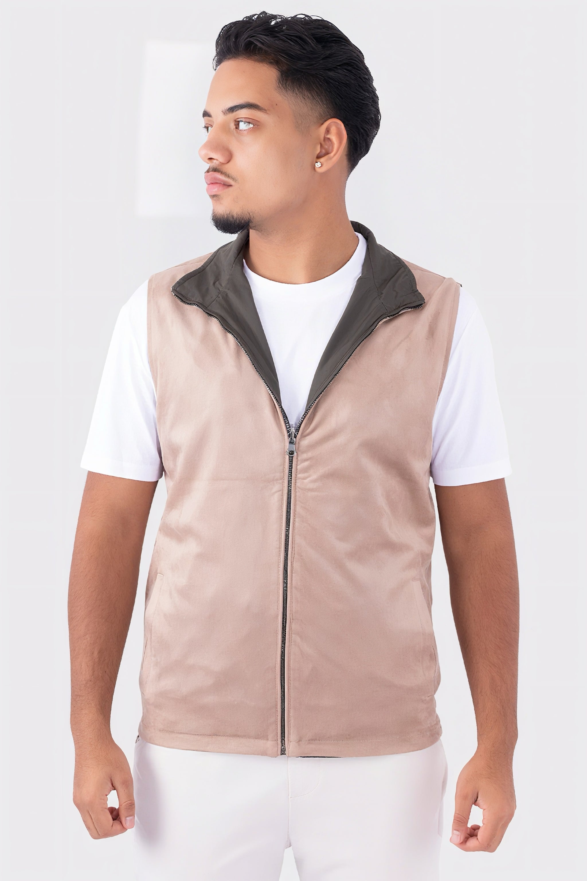THE REVERSIBLE PADDED GILET