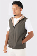 THE REVERSIBLE PADDED GILET