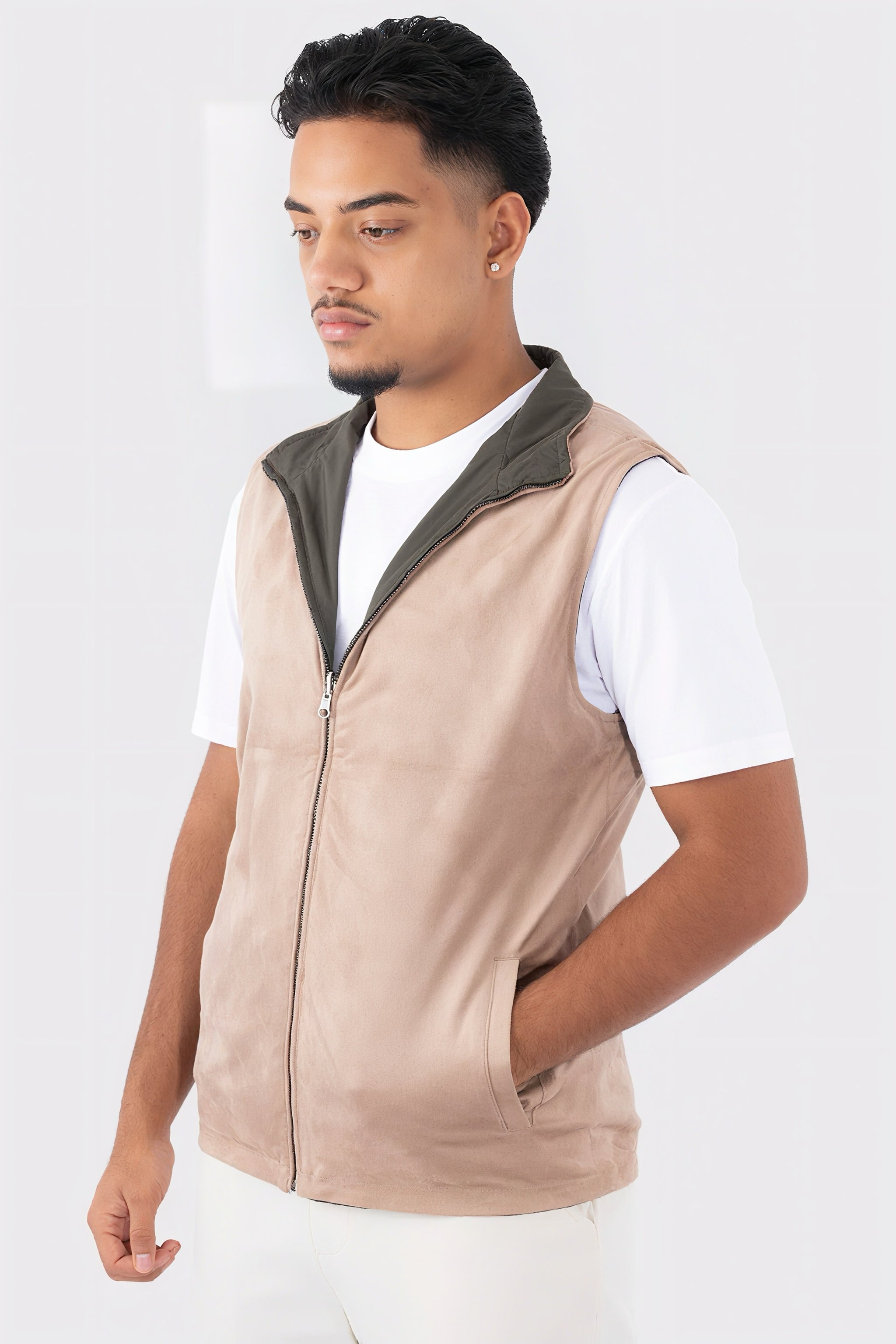 THE REVERSIBLE PADDED GILET