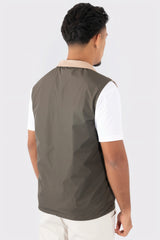 THE REVERSIBLE PADDED GILET