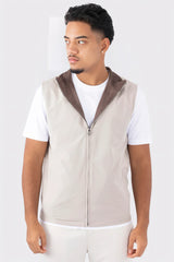 THE REVERSIBLE PADDED GILET