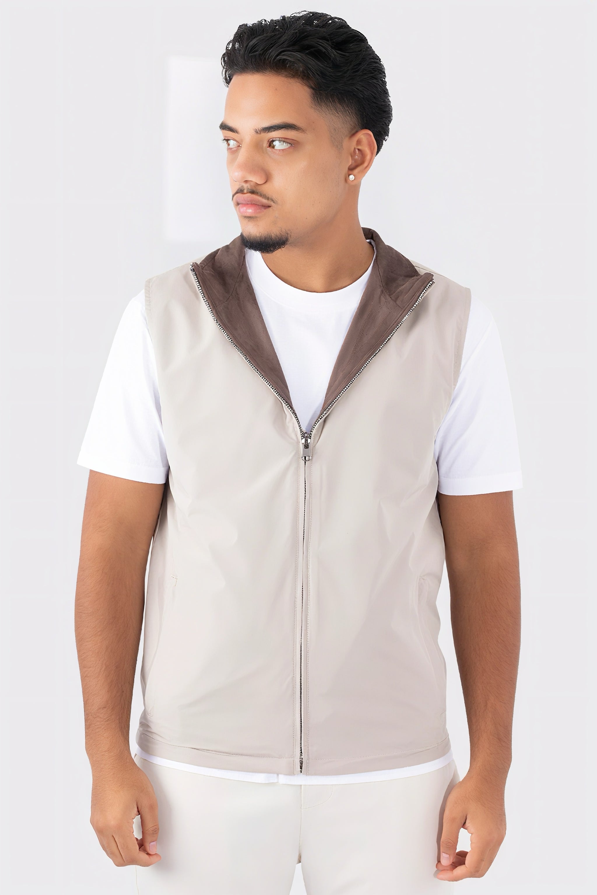 THE REVERSIBLE PADDED GILET
