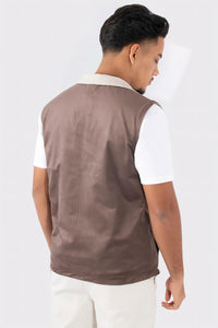 THE REVERSIBLE PADDED GILET