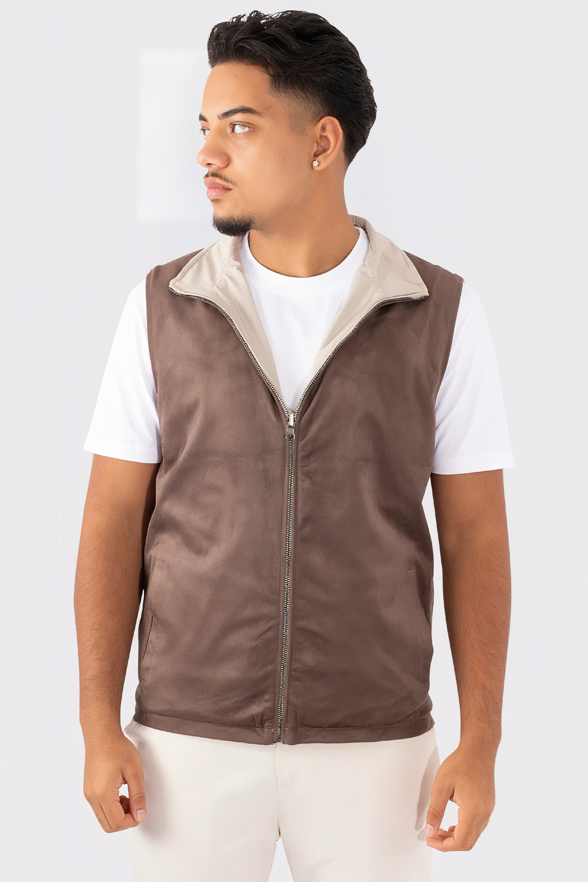 THE REVERSIBLE PADDED GILET