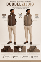 THE LINNEN DUBBELZIJDIG GILET
