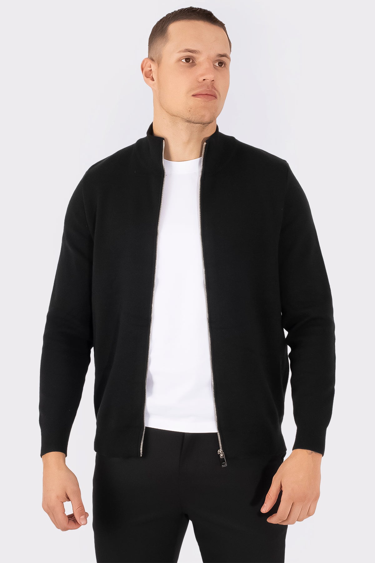 THE VICTOR FULL ZIP SWEATER