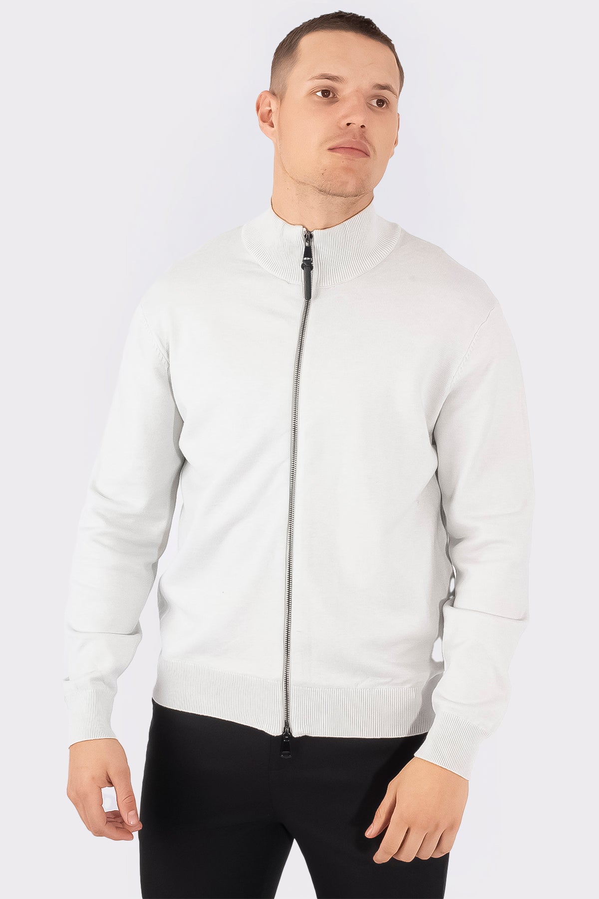 THE LEAON FULL ZIP SWEATER