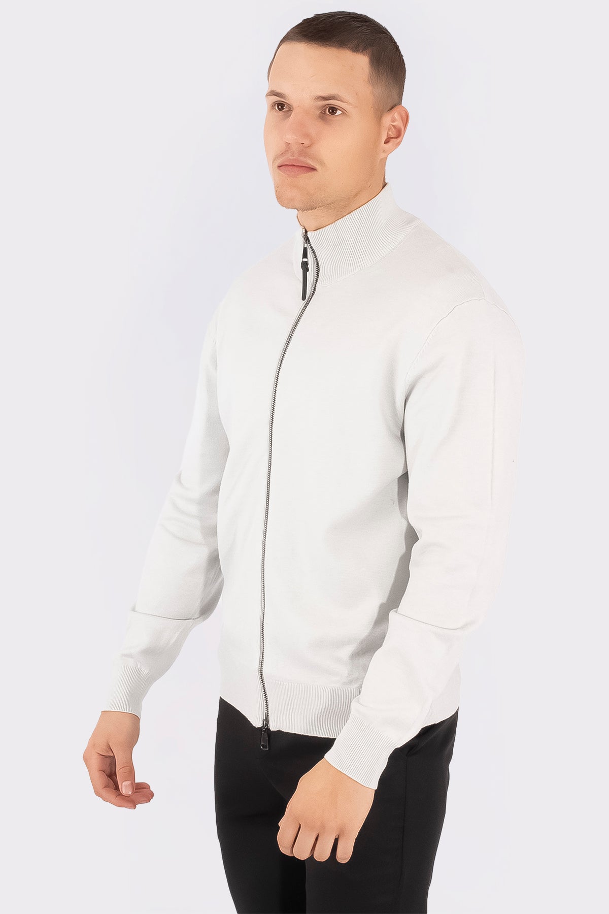 THE LEAON FULL ZIP SWEATER