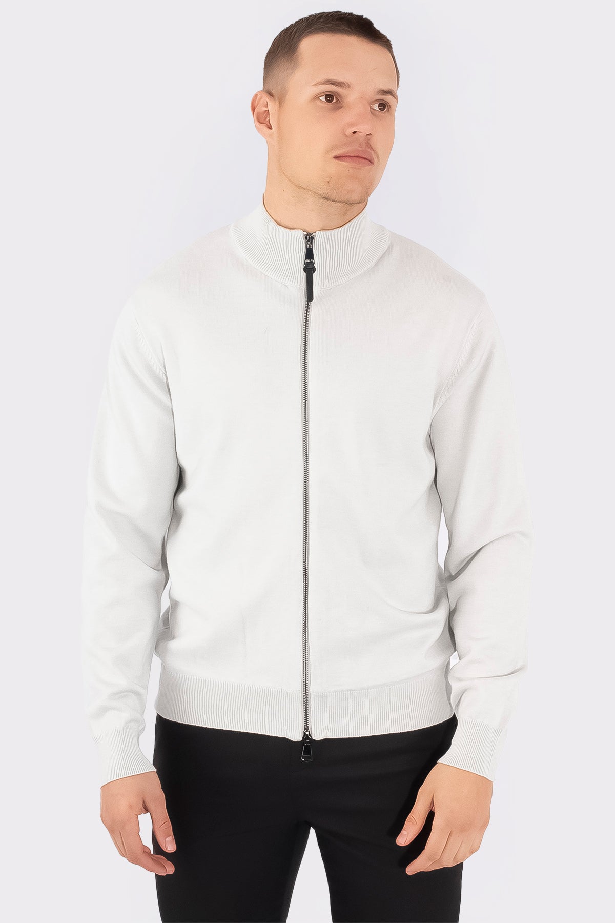 THE LEAON FULL ZIP SWEATER