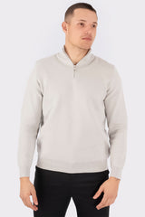 THE OSLO KNIT HALF-ZIP