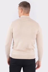 THE BARON ZIPPED TURTLENECK