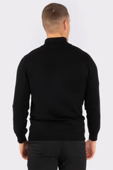 THE BARON ZIPPED TURTLENECK