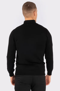 THE BARON ZIPPED TURTLENECK