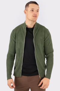 THE VALERIO FULL ZIP SWEATER